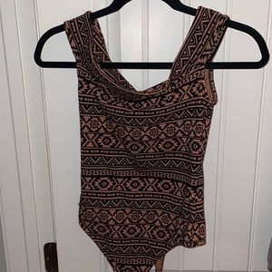 Off the shoulder bodysuit